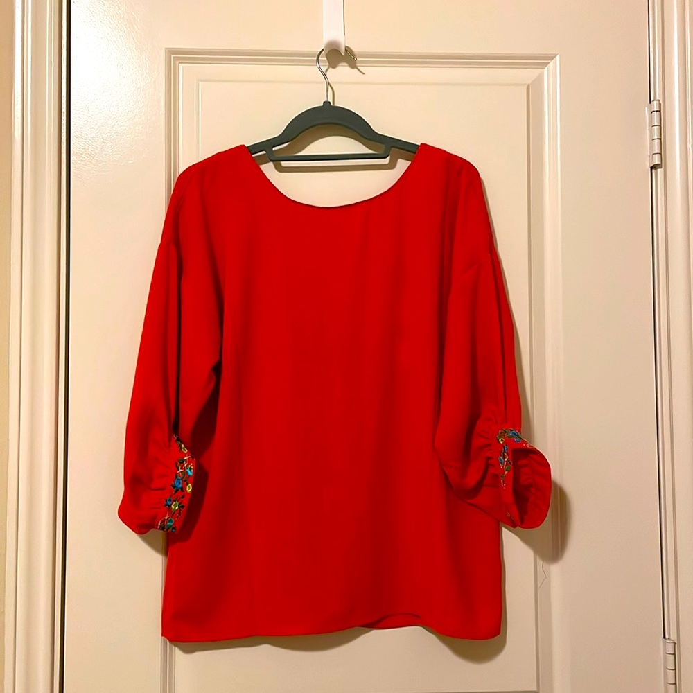 Elaine Turner Paula blouse in Firework